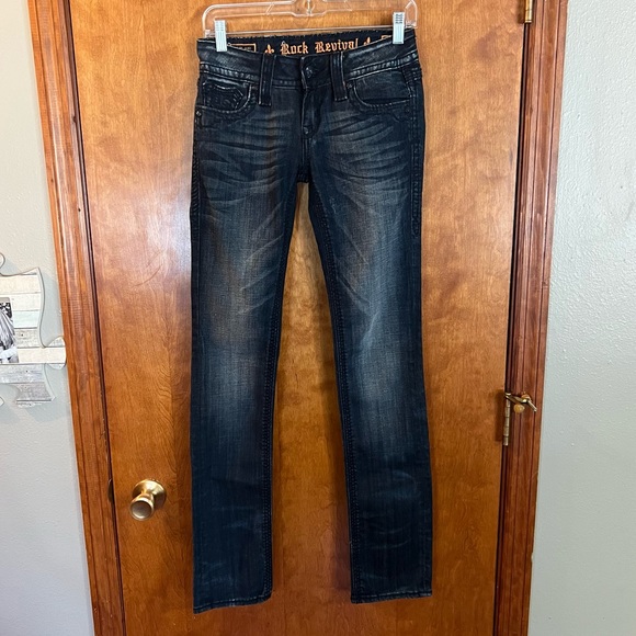 Rock Revival Debbie Straight Legged Jeans - Picture 2 of 7